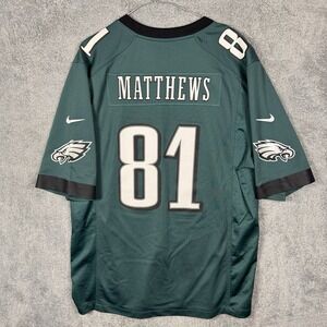 Philadelphia Eagles Nike Jersey  Men's L On Field Green NFL #81 Jordan‎ Matthews